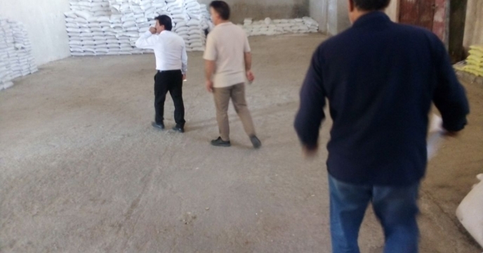 بازدید از انبار کارگزاران توزیع کودهای کشاورزی استان کهگیلویه و  بویراحمد