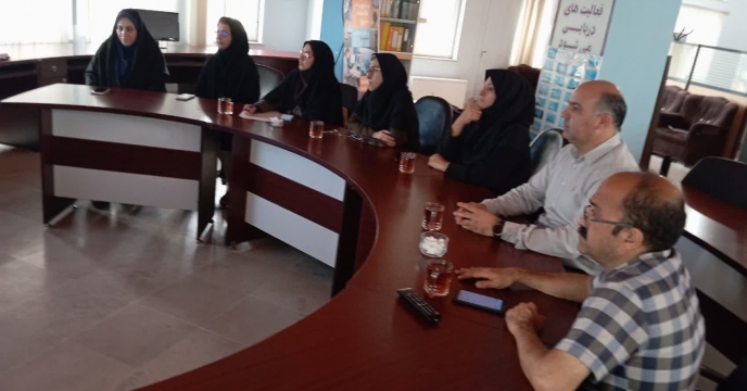 حضور کارشناس فنی شرکت خدمات حمایتی کشاورزی استان گلستان در جلسه دیسکاشن اداره کل هواشناسی استان گلستان
