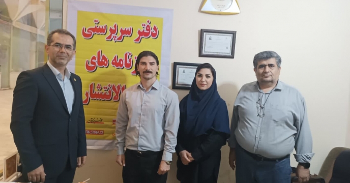 بازدید مدیر شرکت خدمات حمایتی کشاورزی استان گلستان از پایگاه خبری تحلیلی سمر نیوز، جام جم آنلاین و  دفتر سرپرستی روزنامه جهان صنعت و خبر شمال