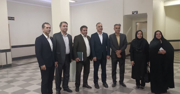 دیدار و‌گفتگو‌ مدیر شرکت  خدمات حمایتی کشاورزی استان گلستان. با  دکتر آنجفی‌معاون زراعت وزارت جهاد کشاورزی استان گلستان