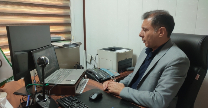 حضور مدیر شرکت خدمات حمایتی کشاورزی استان قم در جلسه تامین و توزیع کود 