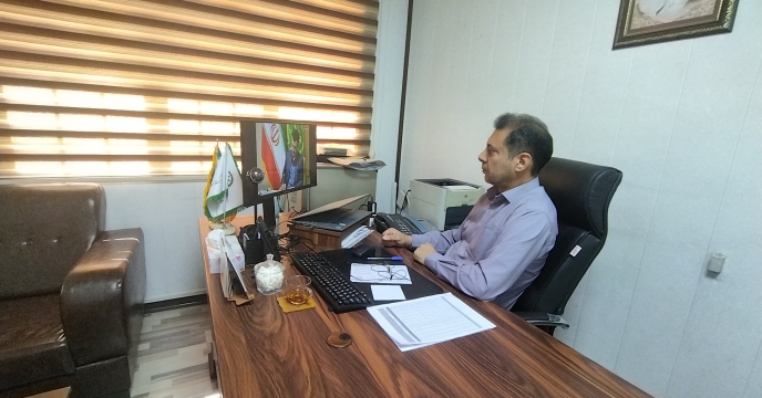 حضور مدیر شرکت خدمات حمایتی کشاورزی استان قم در وبینار تخصصی کمیته فنی گندم