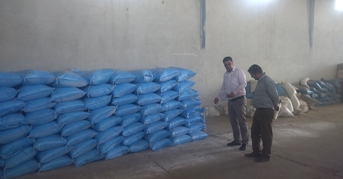 ارزیابی انبار «روستایی قمرود» برای بررسی روند توزیع و استانداردهای انبارداری در استان قم