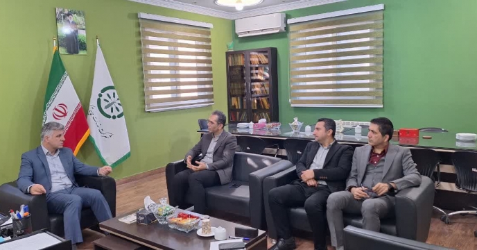 بازدید رئیس سازمان جهاد کشاورزی استان گلستان از  شرکت  خدمات حمایتی کشاورزی