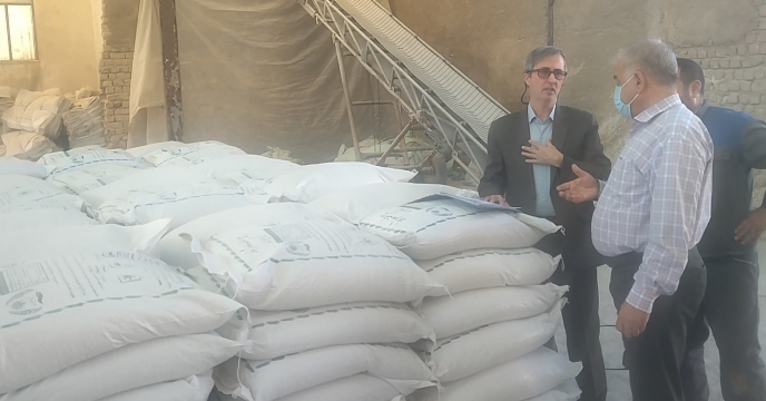 بازدید از کارخانه سلف شیمی تولید کننده کود فسفات ساده در استان قم