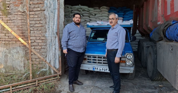 پایش کودی از کارگزاری کود سوخته سرایی در شهرستان علی آباد کتول