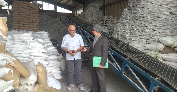 بازدید مسئول کنترل کیفی شرکت خدمات حمایتی کشاورزی استان قم از شرکت «تهران تجارت ایرانیان» به‌منظور بررسی ظرفیت‌ها و ارزیابی تمدید تفاهم‌نامه همکاری