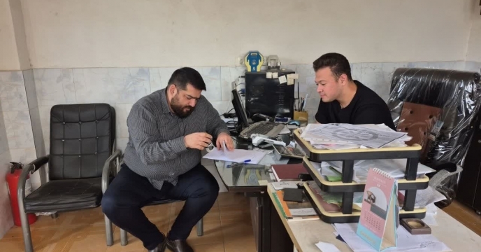 بازدید از مراکز توزیع کوددر شهرستان بندر ترکمن