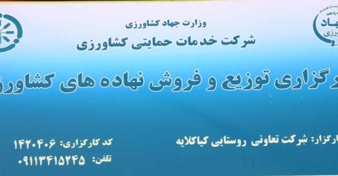 نظارت بر کارگزاری های  توزیع نهاده ها در استان گیلان