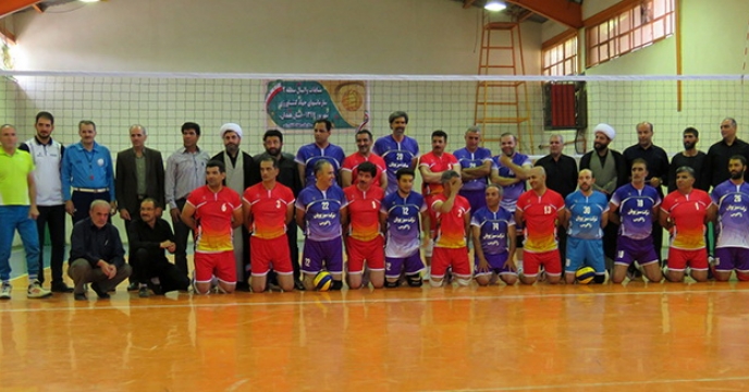  مسابقات والیبال بین تیم های سازمان های جهاد کشاورزی کشور برگزار گردید.