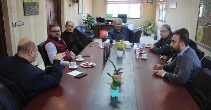 دیدار اعضای انجمن صنفی کارگزاران با مدیر شرکت خدمات حمایتی کشاورزی استان گیلان