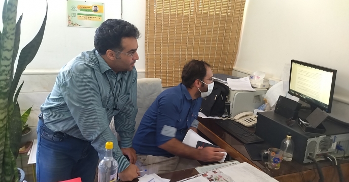 نظارت بر صدور حواله الکترونیک در مرکز قنوات