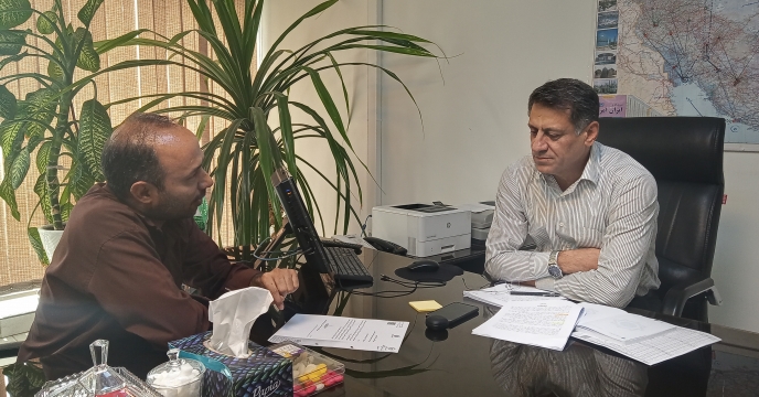 هماهنگی با مدیریت امور مالی برای تنظیم الحاقیه افزایش نرخ پیمانکاران حمل طرف قرارداد شرکت انجام شد