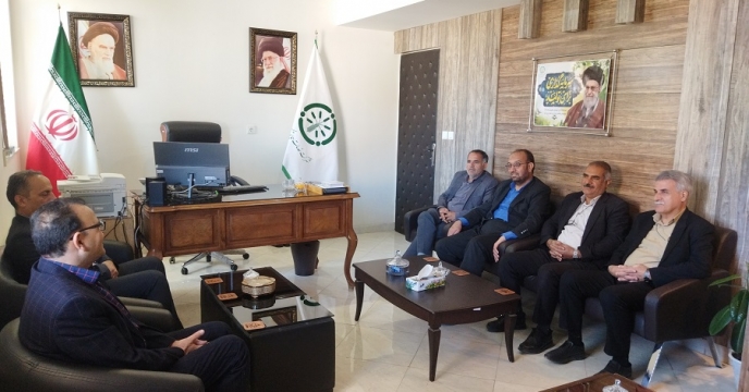 دیدار سرپرست معاونت بهبود تولیدات گیاهی سازمان با سرپرست  شرکت خدمات حمایتی کشاورزی خراسان جنوبی