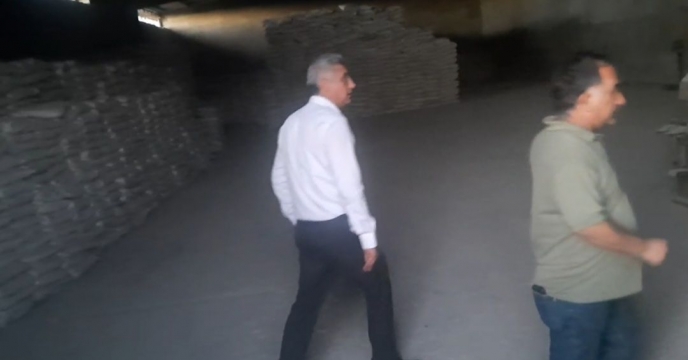 بازدید از انبار سازمانی شرکت خدمات حمایتی کشاورزی استان کهگیلویه و بویراحمد