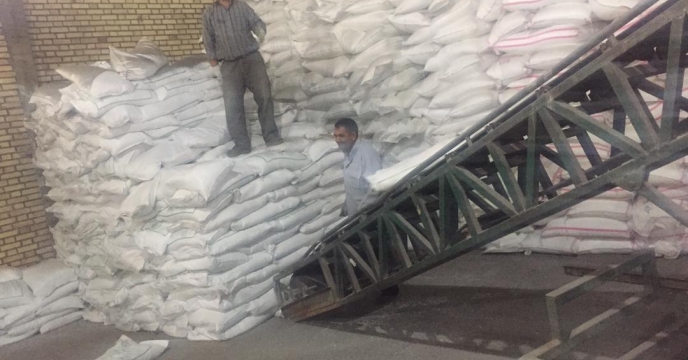 تامین و حمل 4 تن کود شیمیایی پتاسیم به شهرستان ارومیه