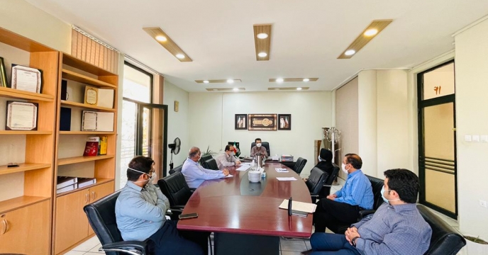 جلسه هماهنگی امور مالی و امور بازرگانی در شعبه فارس