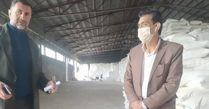 بازدید از انبار سازمانی پخش نهاده های کشاورزی شهرستان زاهدان استان سیستان وبلوچستان 