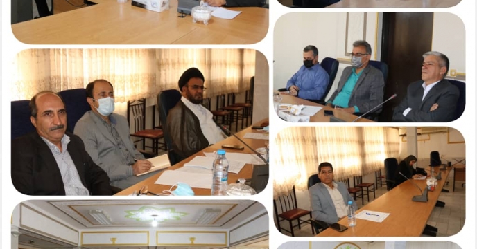 برگزاری جلسه تشکیل کارگروه در خصوص سفر ریاست جمهوری به منطقه در سازمان جهاد کشاورزی استان