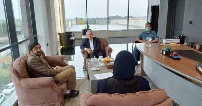 بازدید کارخانه ماشین سازی کشاورزی بادله مازندران