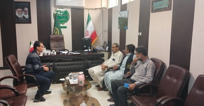 برگزاری جلسه با مدیریت جهاد کشاورزی شهرستان دلگان  استان سیستان وبلوچستان در خصوص مسائل مربوط به کود