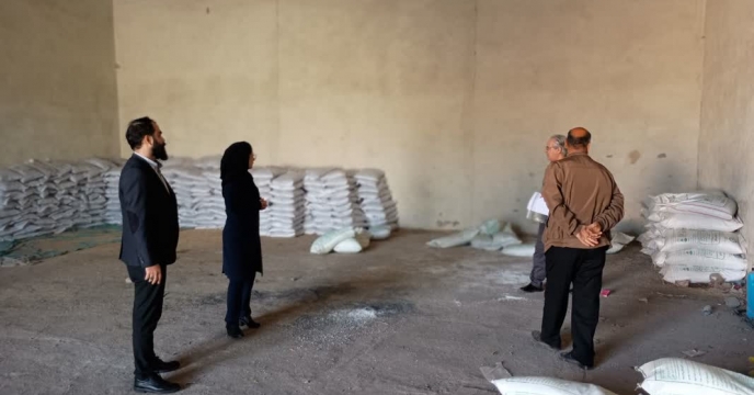 بازدید و نظارت کارگروه پایش شرکت خدمات حمایتی کشاورزی استان قزوین از عوامل کارگزاری منطقه الموت شهرستان قزوین