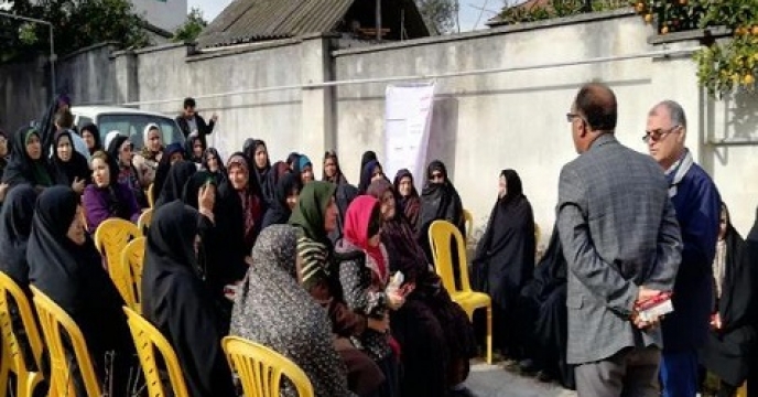 آموزش 88نفر زن روستایی در نوشهر  استان مازندران