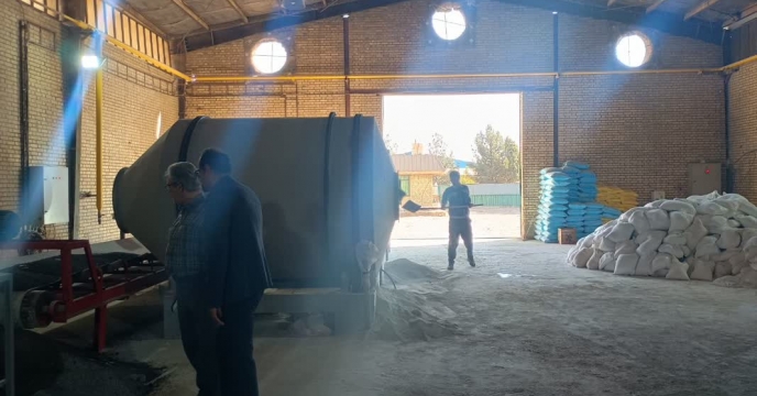 بازدید از شرکت آریا کود آریا سنج  توسط شرکت خدمات حمایتی کشاورزی استان قزوین