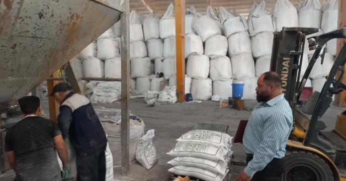 بازدید کارشناس فنی از کارخانه تولید کود املاح معدنی ایران