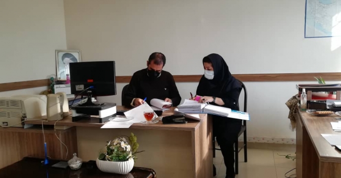 بازدید کارشناسان امور مالی ستاد از استان قزوین