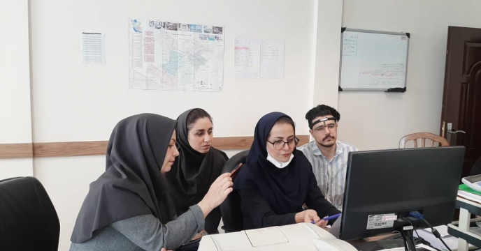 حضور همکاران مالی ستاد در استان قزوین