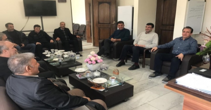 بازدید جمعی از مدیران سازمان جهاد کشاورزی با مدیر استان آذربایجان غربی
