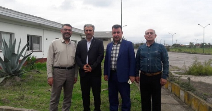 بازدید مدیر امور اداری  از مجتمع چمستان استان مازندران 