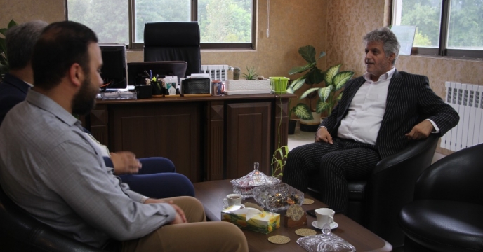  نشست صمیمانه سرپرست شرکت خدمات حمایتی کشاورزی استان گیلان با مدیر جهاد کشاورزی شهرستان لاهیجان