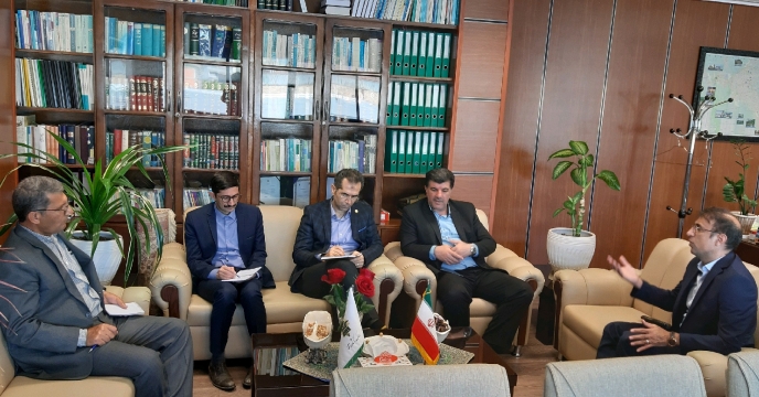 جلسه با مدیر شعب بانک کشاورزی استان گلستان