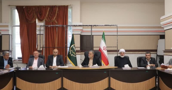 حضور مدیر شرکت خدمات حمایتی کشاورزی استان قزوین در نشست مدیران جهاد کشاورزی با  نماینده مردم شریف استان