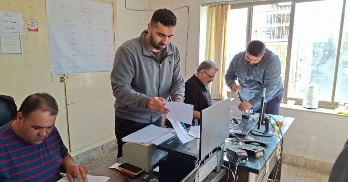 بازدید از کارگزاری کود نوروزی و اقبالی  در شهرستان گنبد 