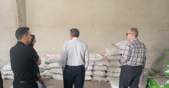 نظارت و کنترل اکیپ پایش شرکت خدمات حمایتی کشاورزی استان قزوین بر عوامل کارگزاری شهرستان قزوین