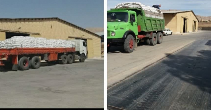 حمل وتوزیع انواع کود در شهرستان اردل