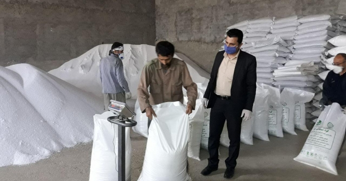 استاندارد سازی وزن کیسه های کود شیمیایی در انبارهای سازمانی استان