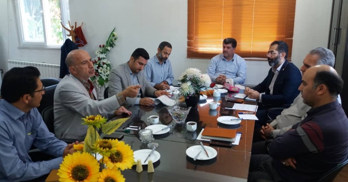 جلسه هم اندیشی با شرکت حمل و نقل بین المللی گودرز نهاده های کشاورزی در  استان گلستان