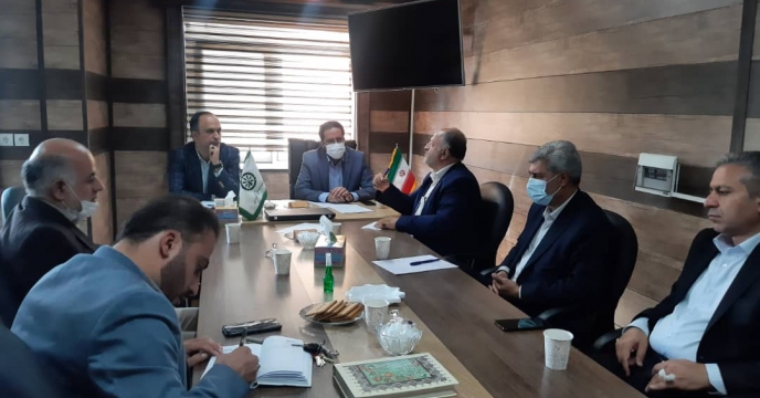 بحث و تبادل نظر در رابطه با تعیین اولویت ها و برنامه ریزی در نظام توزیع شرکت خدمات حمایتی کشاورزی استان قزوین