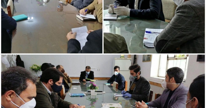  جلسه هم اندیشی مدیریت جهادکشاورزی با کارگزاری های  توزیع کودشیمیایی شهرستان گالیکش گلستان
