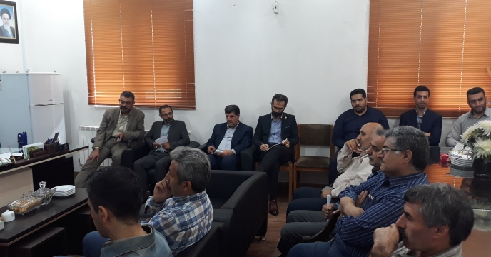 نشست صمیمی با مدیر محترم امور اداری شرکت خدمات حمایتی کشاورزی در  استان گلستان
