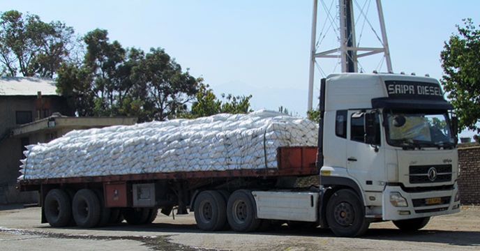 توزیع مقدار 679 تن کودهای شیمیایی سوپر فسفات تریپل و سولفات پتاسم در بین کارگزاران شرکت خدمات حمایتی کشاورزی استان همدان 