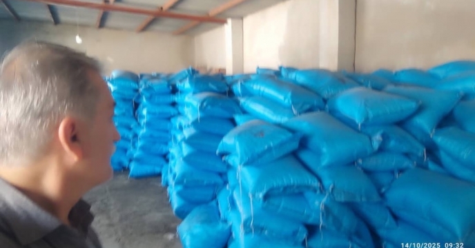 بازدید کارشناس فنی از انبار کارگزار بخش زیارتعلی شهرستان رودان استان هرمزگان صورت گرفت
