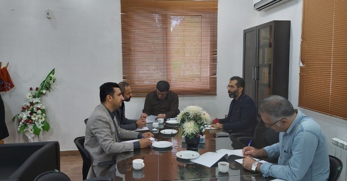برگزاری جلسه با کارگروه بخش تخصصی اداری و مالی و بازرگانی شرکت در  استان گلستان
