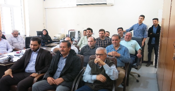 دیدار کارکنان شرکت خدمات حمایتی کشاورزی استان خوزستان با مدیریت شرکت