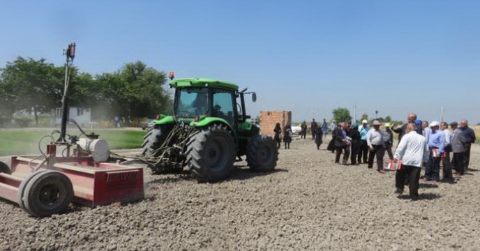 کارگاه آموزشی تسطیح لیزری اراضی کشاورزی در  استان مازندران
