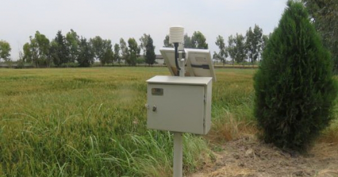 نصب و بکارگیری دستگاه ثبت داده های هواشناسی در استان مازندران